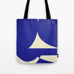 abstract composition- blue01 Tote Bag Gallery Image 1