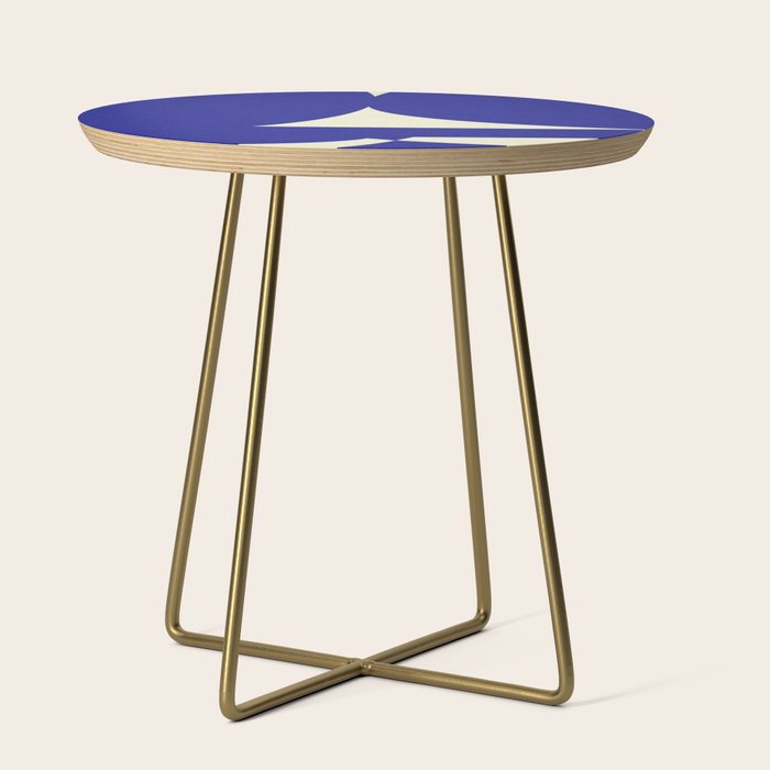 abstract composition- blue01 Side Table Gallery Image 1