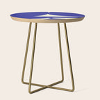 abstract composition- blue01 Side Table Gallery Image 1