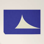 abstract composition- blue01 Welcome Mat Gallery Image 1