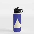 abstract composition- blue01 Water Bottle Gallery Image 1