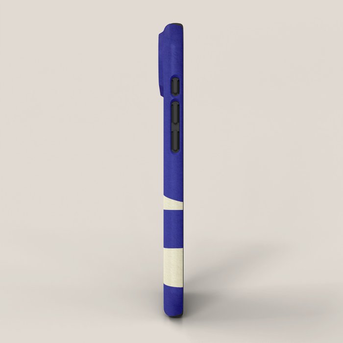 abstract composition- blue01 iPhone Case Gallery Image 2