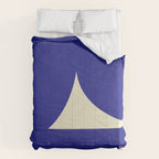 abstract composition- blue01 Comforter Gallery Image 6