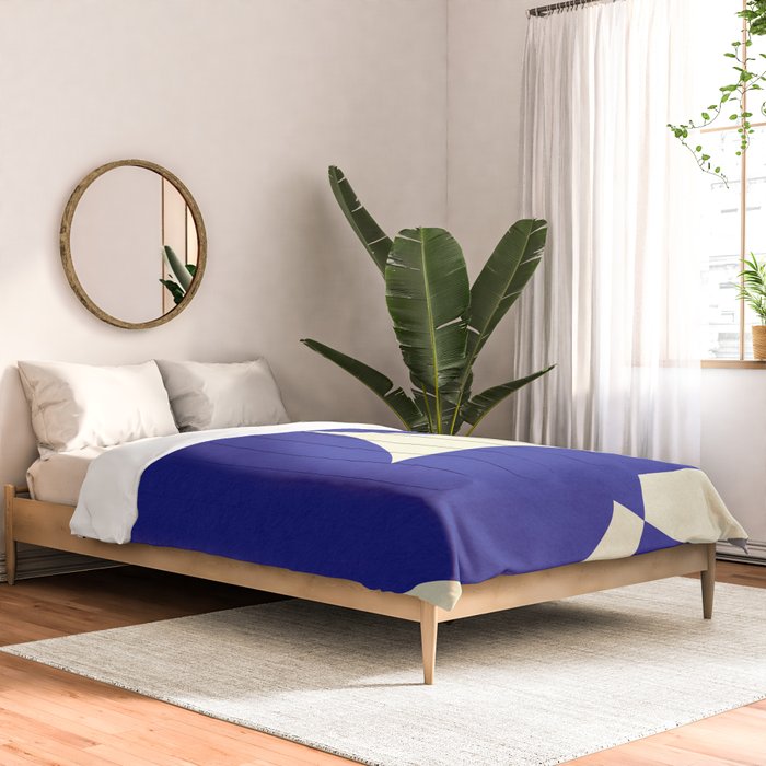 abstract composition- blue01 Comforter Gallery Image 2