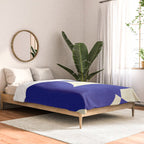 abstract composition- blue01 Comforter Gallery Image 2