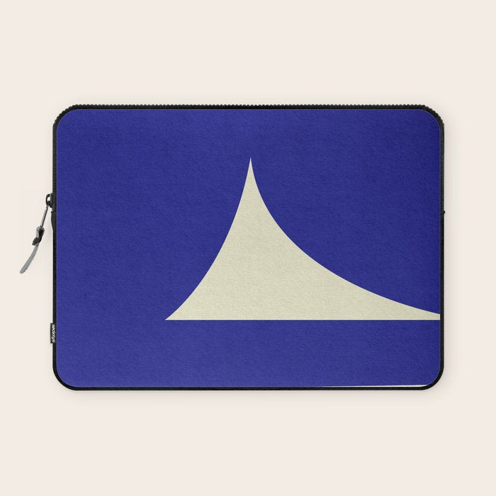 abstract composition- blue01 Laptop Sleeve Gallery Image 1