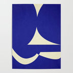abstract composition- blue01 Poster Gallery Image 4