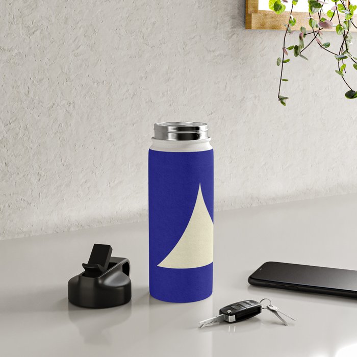 abstract composition- blue01 Water Bottle Gallery Image 4