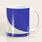 abstract composition- blue01 Coffee Mug Gallery Image 1