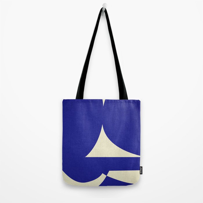 abstract composition- blue01 Tote Bag Gallery Image 2