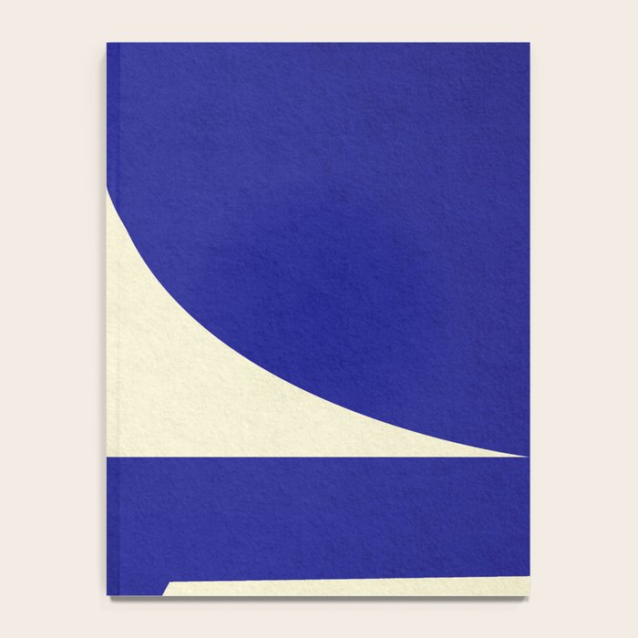 abstract composition- blue01 Notebook Gallery Image 4