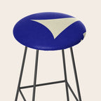 abstract composition- blue01 Stool Gallery Image 2