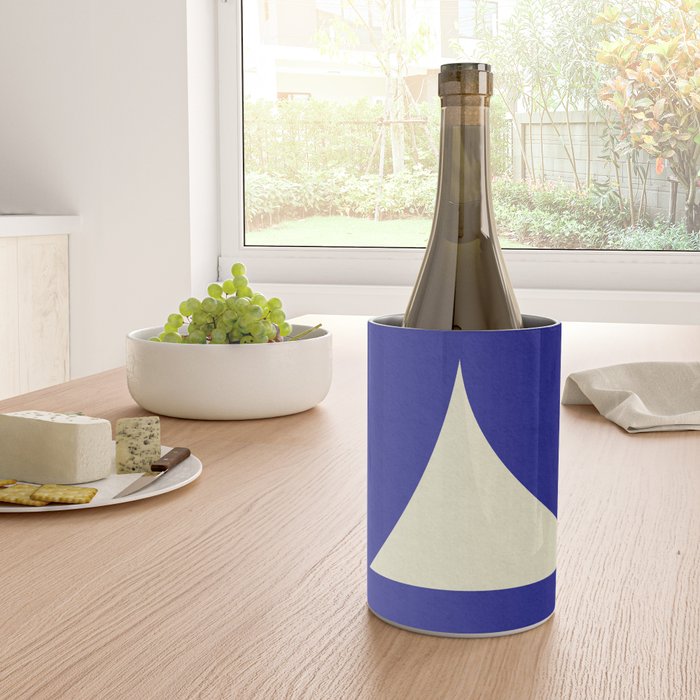 abstract composition- blue01 Wine Chiller Gallery Image 4