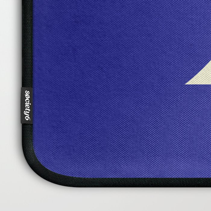 abstract composition- blue01 Laptop Sleeve Gallery Image 3
