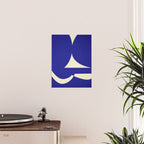 abstract composition- blue01 Poster Gallery Image 2
