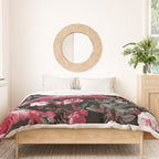 Floral and Flamingo VIII pattern Duvet Cover Gallery Image 3