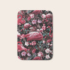Floral and Flamingo VIII pattern Bath Mat Gallery Image 1