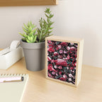 Floral and Flamingo VIII pattern Mini Art Print Gallery Image 2