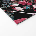 Floral and Flamingo VIII pattern Welcome Mat Gallery Image 2