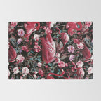 Floral and Flamingo VIII pattern Rug Gallery Image 2