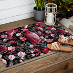 Floral and Flamingo VIII pattern Outdoor Rug Gallery Image 2