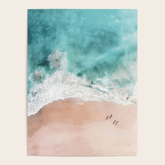 Pink Sand Beach Print Poster Gallery Image 4