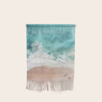 Pink Sand Beach Print Wall Hanging Gallery Image 1
