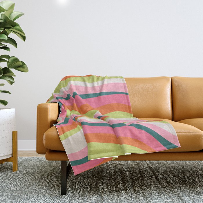 High Vibe Flow Throw Blanket Gallery Image 1