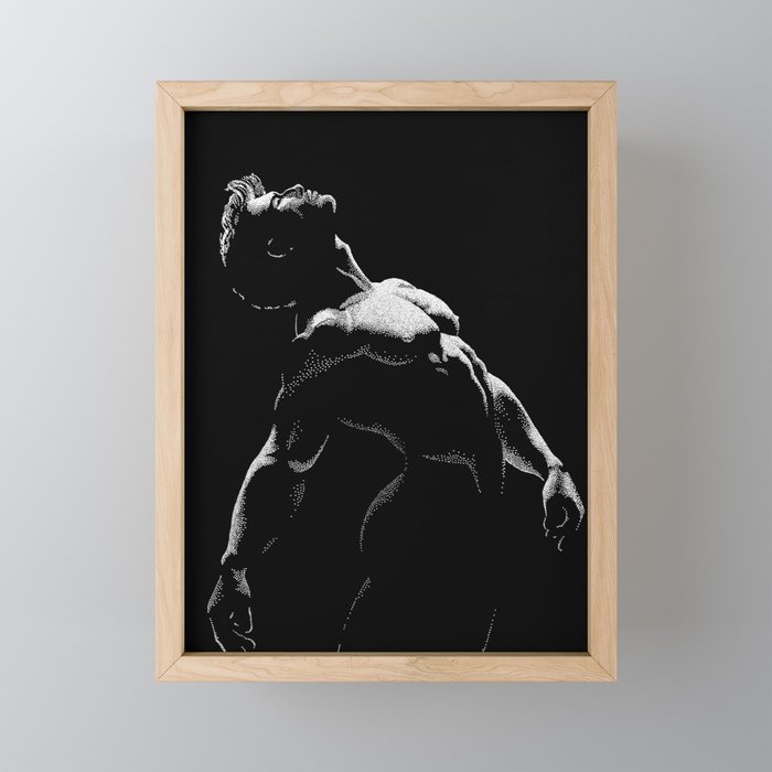 In The Night - NOODDOOD Mini Art Print Gallery Image 1