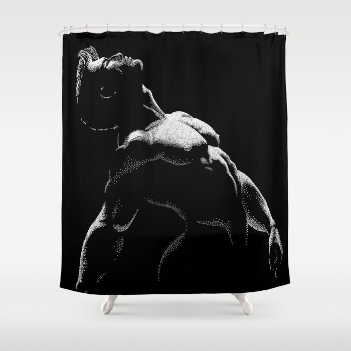 In The Night - NOODDOOD Shower Curtain Gallery Image 1