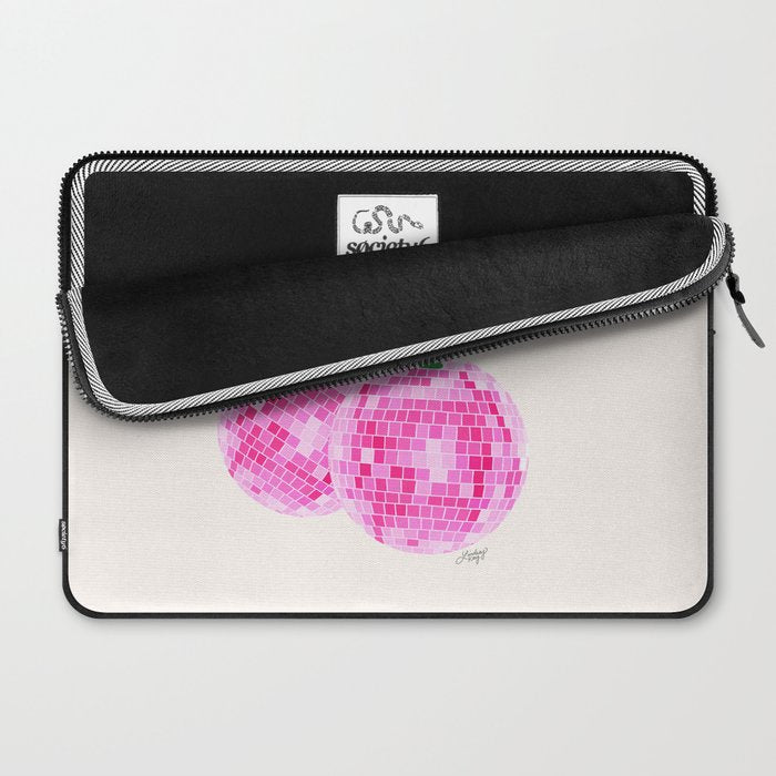 Disco Ball Cherries Laptop Sleeve Gallery Image 2