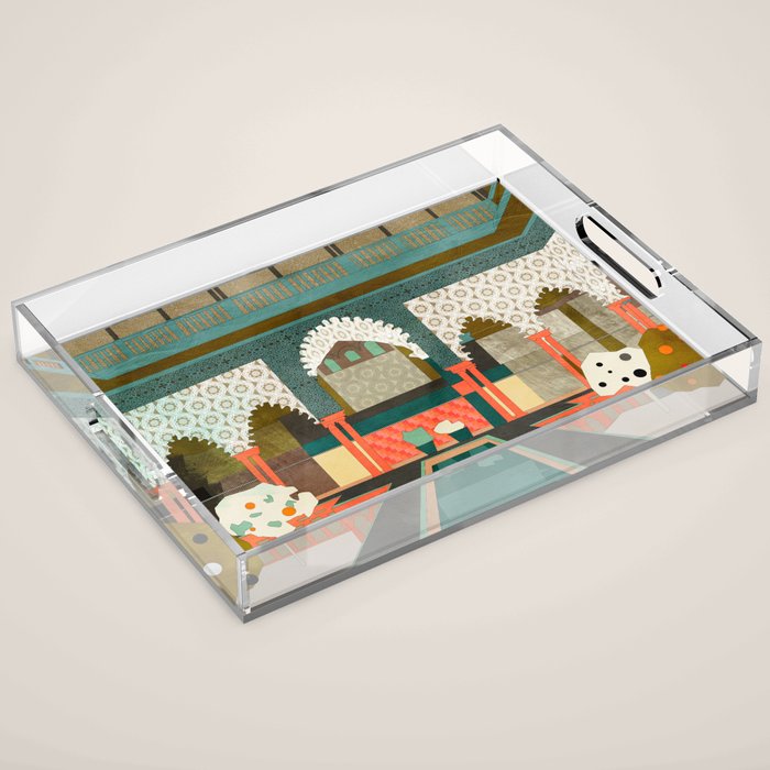 Travel South Europe Spain Acrylic Tray Gallery Image 1