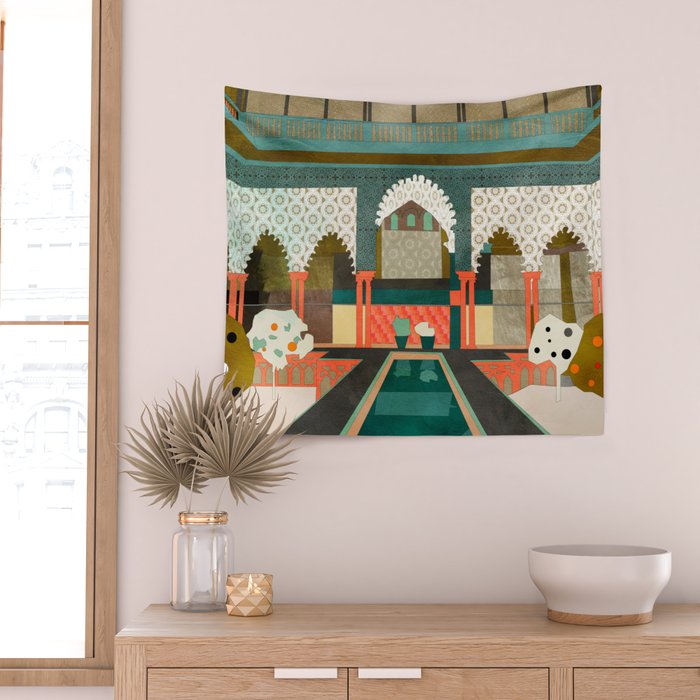 Travel South Europe Spain Wall Tapestry Gallery Image 2