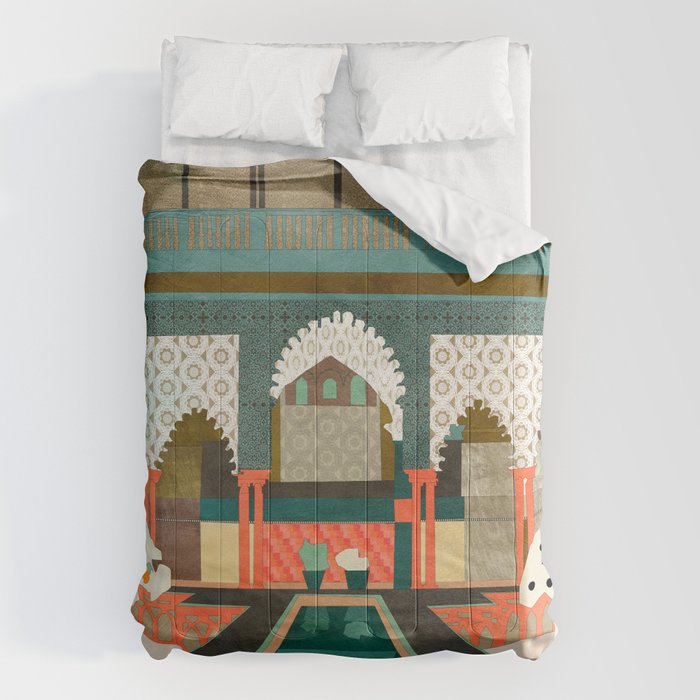Travel South Europe Spain Comforter Gallery Image 1