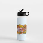 Aquarius Flowers Water Bottle Gallery Image 1