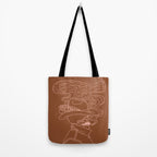 Love or Die Tryinâ - Cowhand - Rust & Peach Tote Bag Gallery Image 2