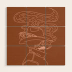 Love or Die Tryinâ - Cowhand - Rust & Peach Wood Wall Art Gallery Image 1