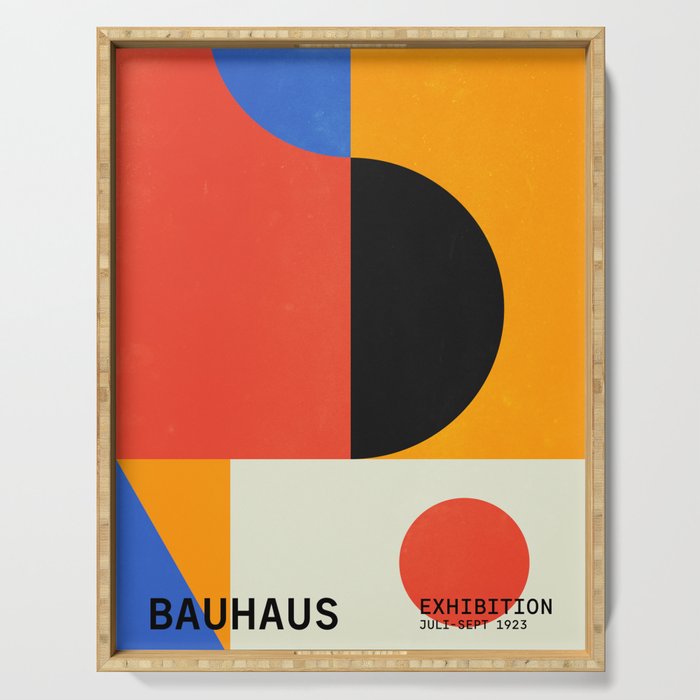 BAUHAUS 08: Exhibition 1923 | Mid Century Series Serving Tray Gallery Image 1