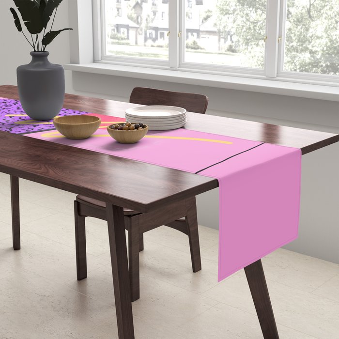 Memphis pattern 124 - 80s / 90s Retro Table Runner Gallery Image 2