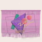 Memphis pattern 124 - 80s / 90s Retro Wall Hanging Gallery Image 1