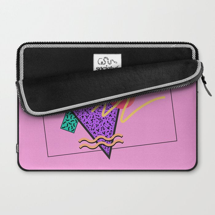 Memphis pattern 124 - 80s / 90s Retro Laptop Sleeve Gallery Image 2