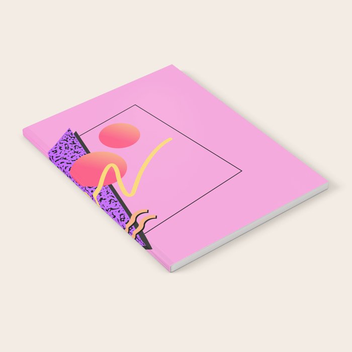 Memphis pattern 124 - 80s / 90s Retro Notebook Gallery Image 1