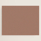 Mocha Brown Solid Color Jigsaw Puzzle Gallery Image 1