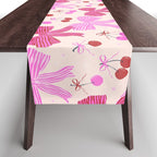 Striped Bows with Cherries  Table Runner Gallery Image 1