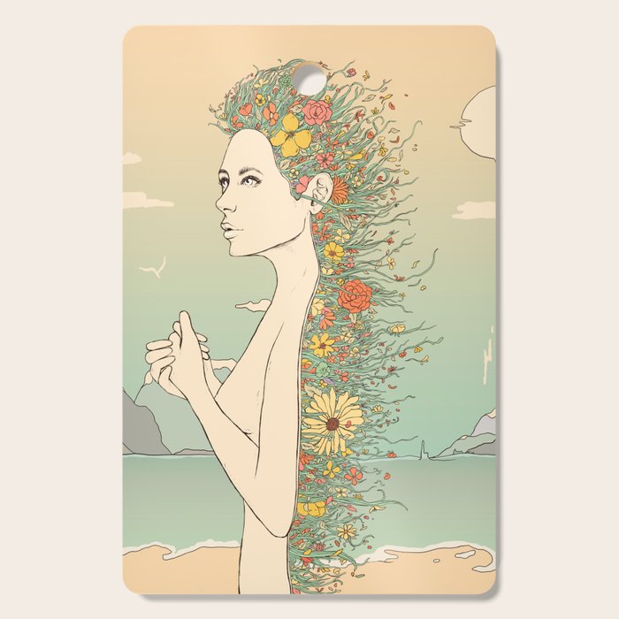Facade of Existence (Let Life Blossom) Cutting Board Gallery Image 1
