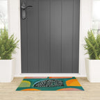 Meet New Books, Meet New People - Book Lover Art Welcome Mat Gallery Image 3
