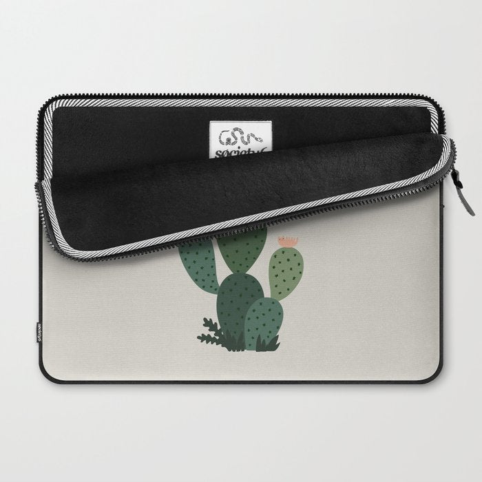 Cat Plants: Cat-tus Laptop Sleeve Gallery Image 2