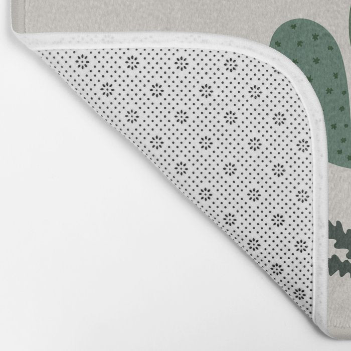 Cat Plants: Cat-tus Bath Mat Gallery Image 2