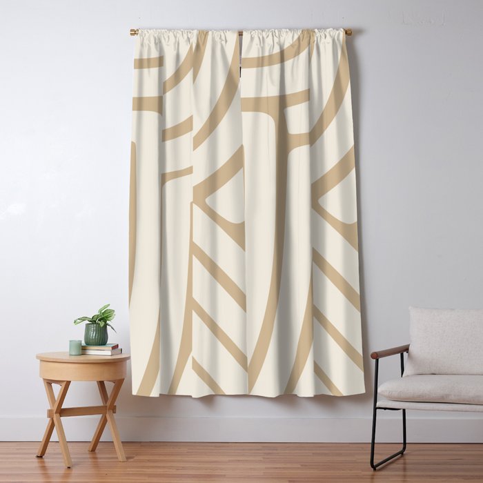 Abstract Stripes LXXXIV Window Curtain Gallery Image 1