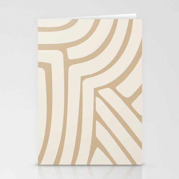Abstract Stripes LXXXIV Stationery Card Gallery Image 2